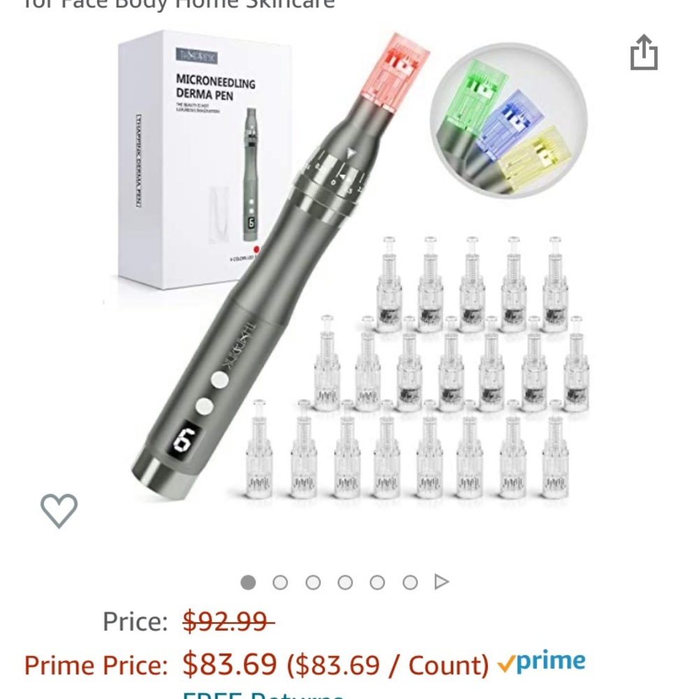 Microneedling kit.  Never opened.